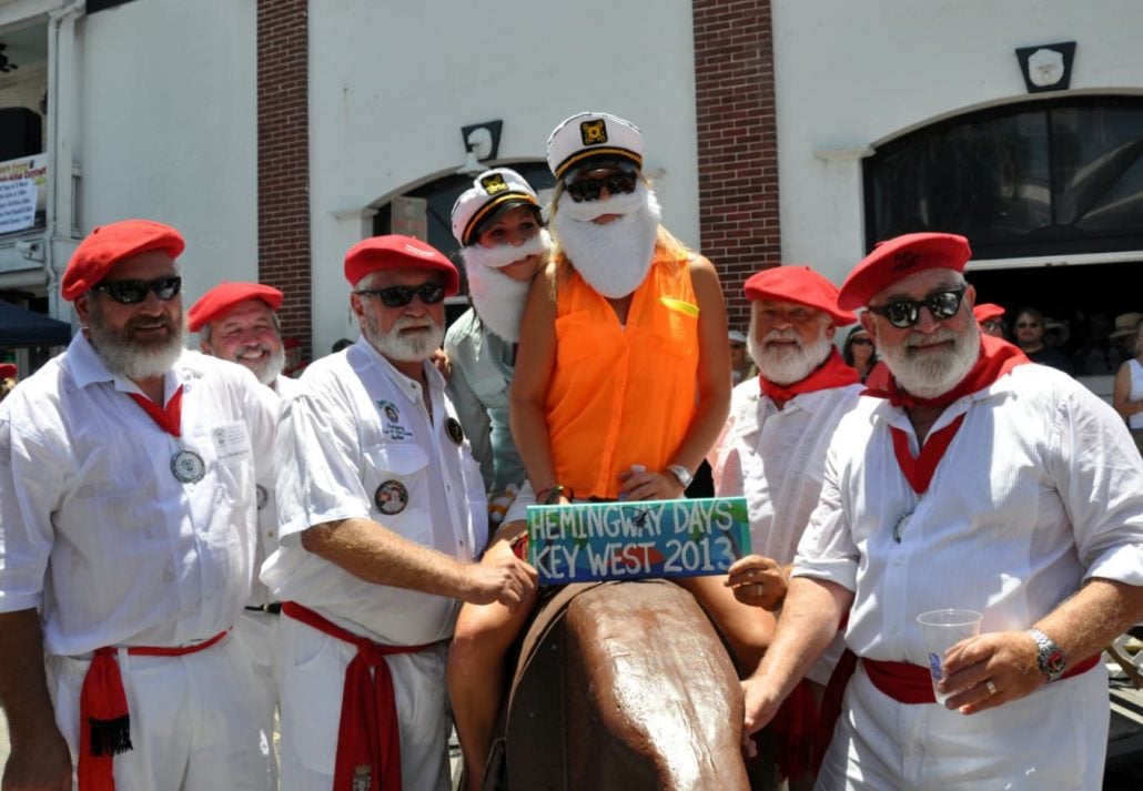 Hemingway Days festival, in Key West, Florida.