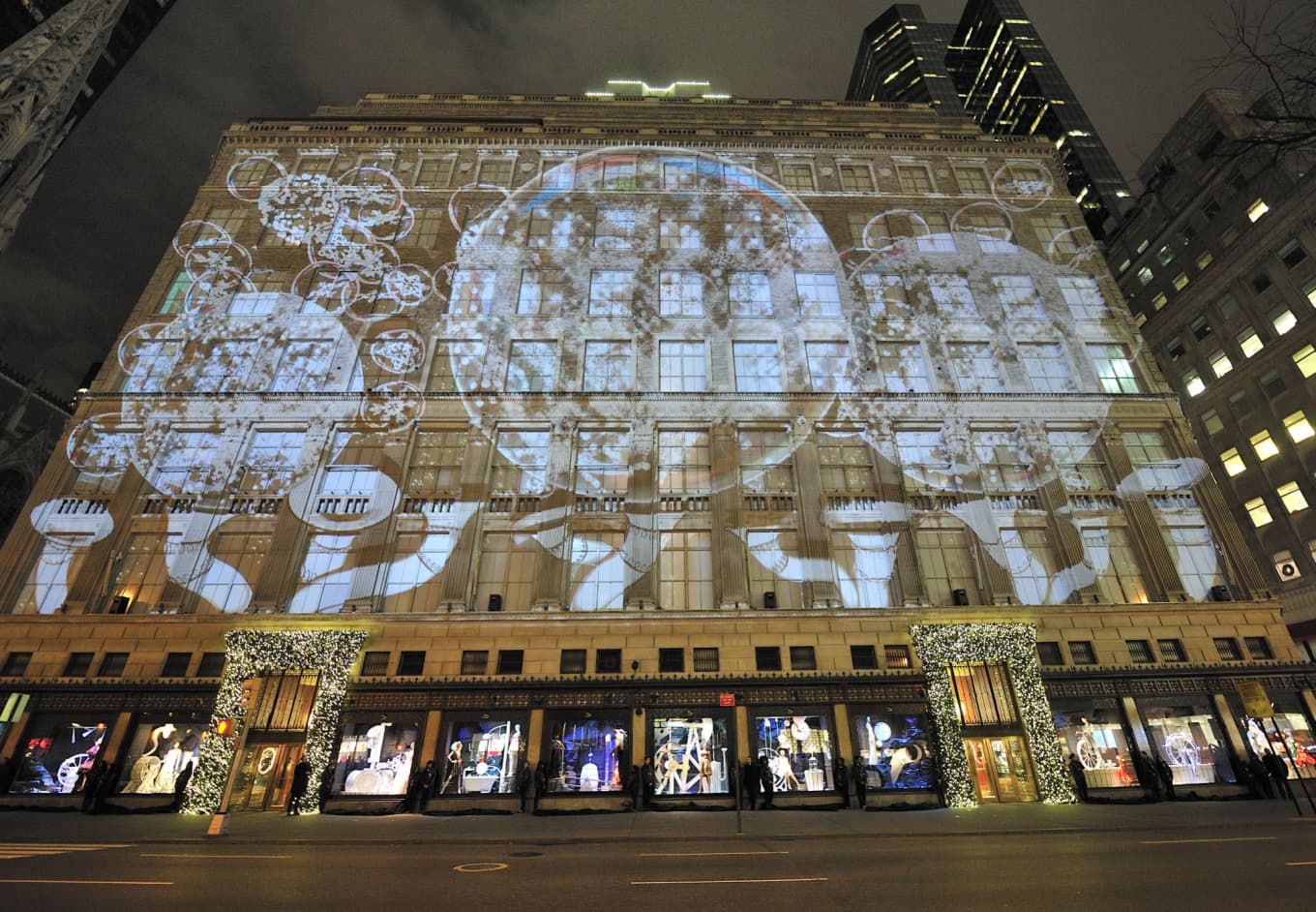 Louis Vuitton New York Saks Men's Store in New-York City, United