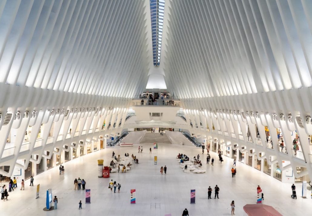 Westfield Shopping Mall, NYC.