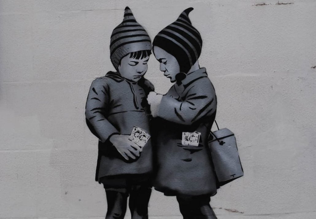 bristol banksy street art