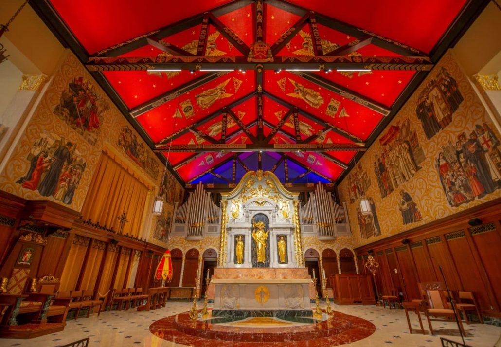 The Cathedral Basilica of St. Augustine, in Florida.
