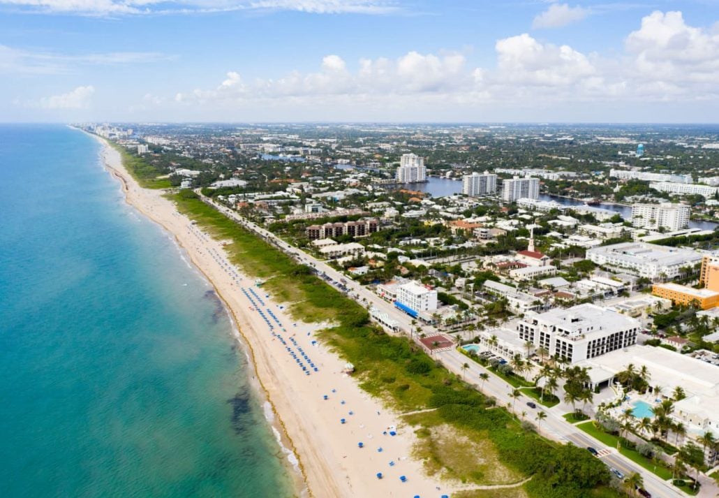 Delray Beach, in Florida, USA.