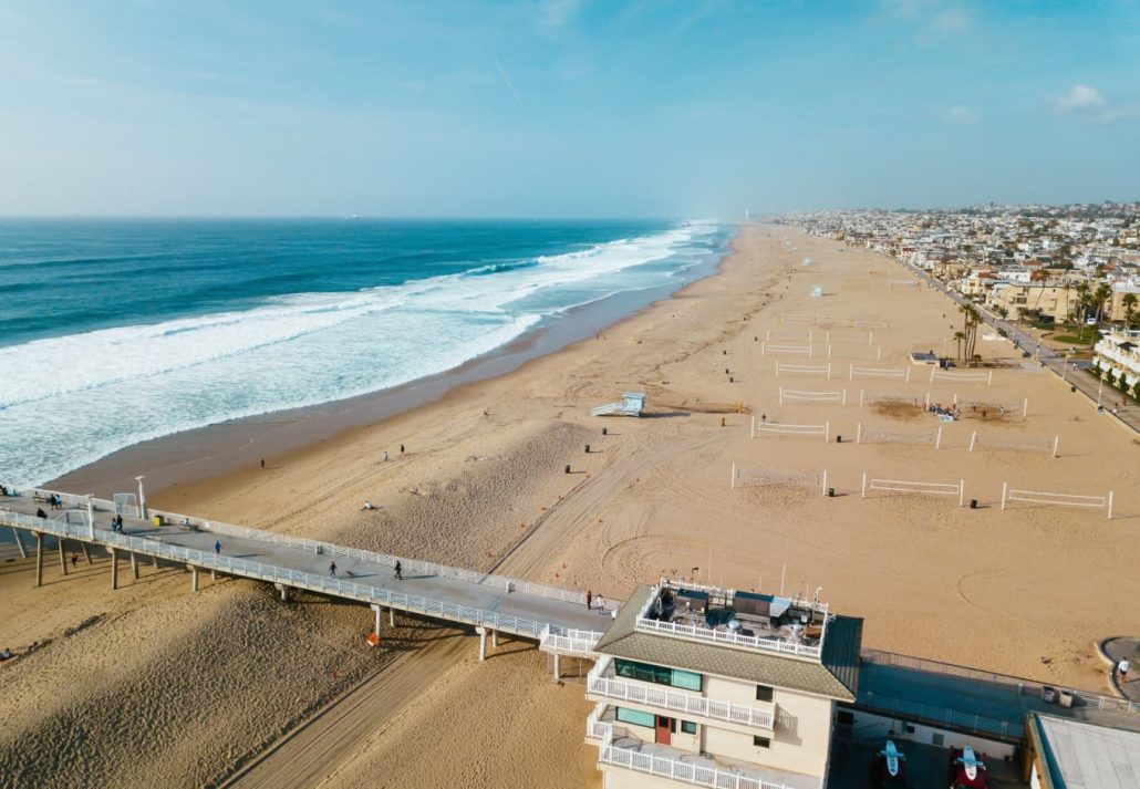 Hermosa Beach, Los Angeles, California.