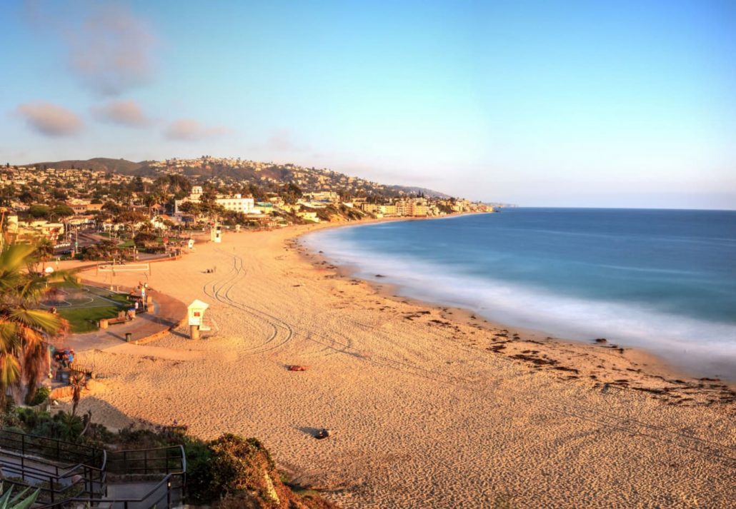 Main Beach, Laguna Beach, California.