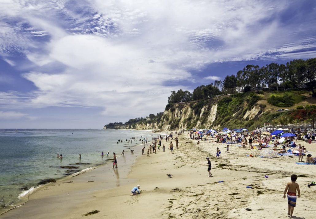 Paradise Cove Beach, Malibu, California.