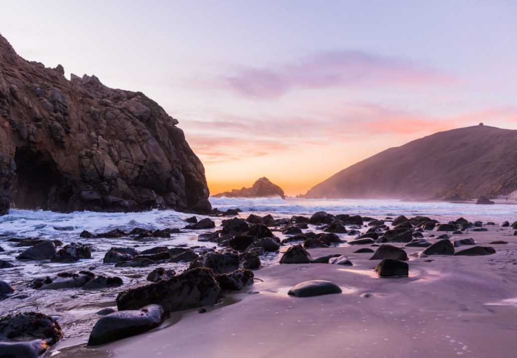 Pfeiffer Beach, Big Sur, California.