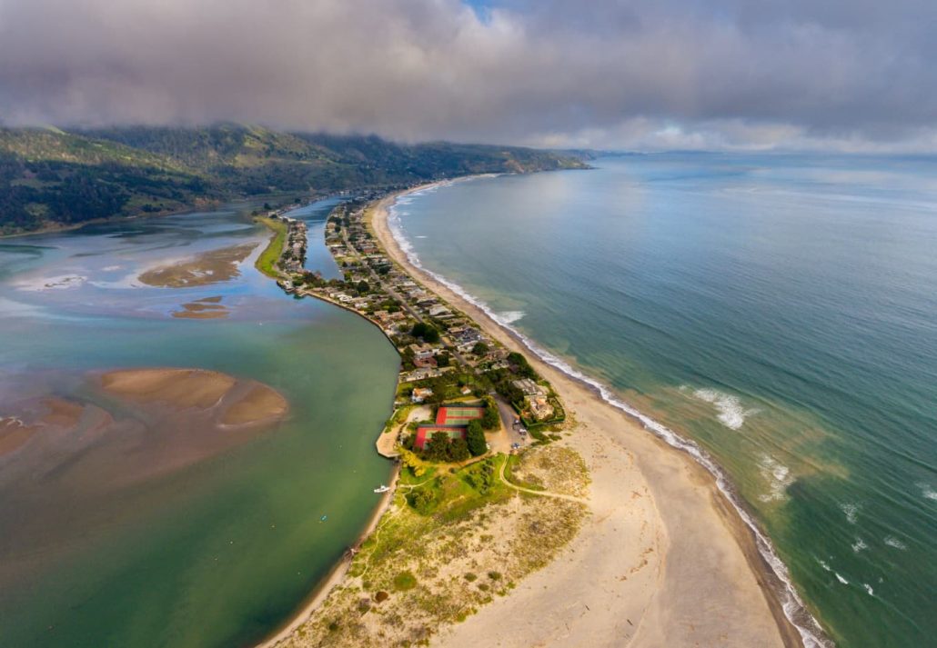 Stinson Beach, Marin County, California.