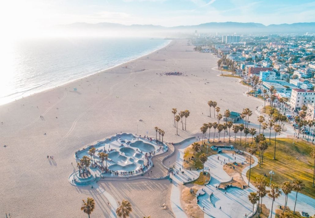 Venice Beach, Los Angeles, California.