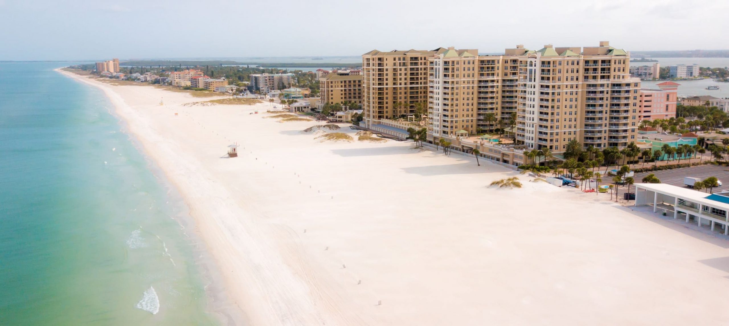 one of the beaches in Tampa, FL