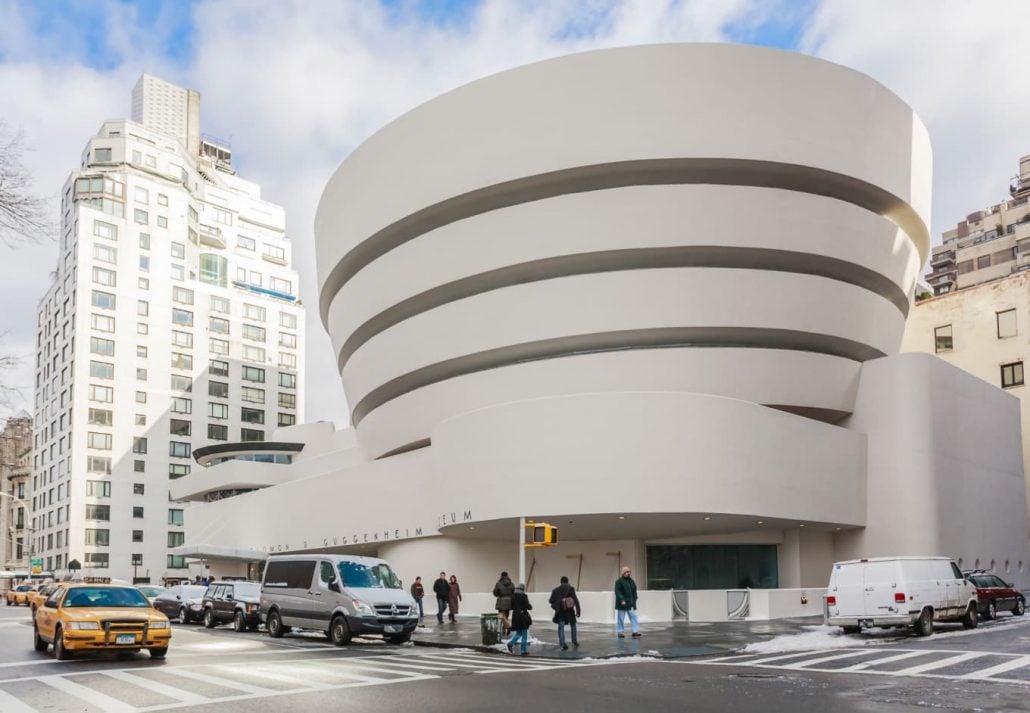 The Guggenheim Museum, in NYC.