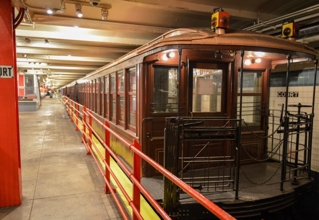 The New York Transit Museum, in NYC.