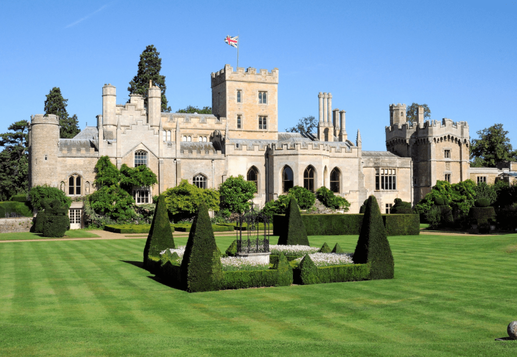 Elton Hall, Elton, England.