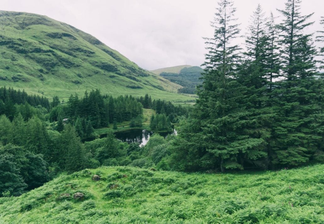 Clachaig Gully, Glencoe, Scotland.