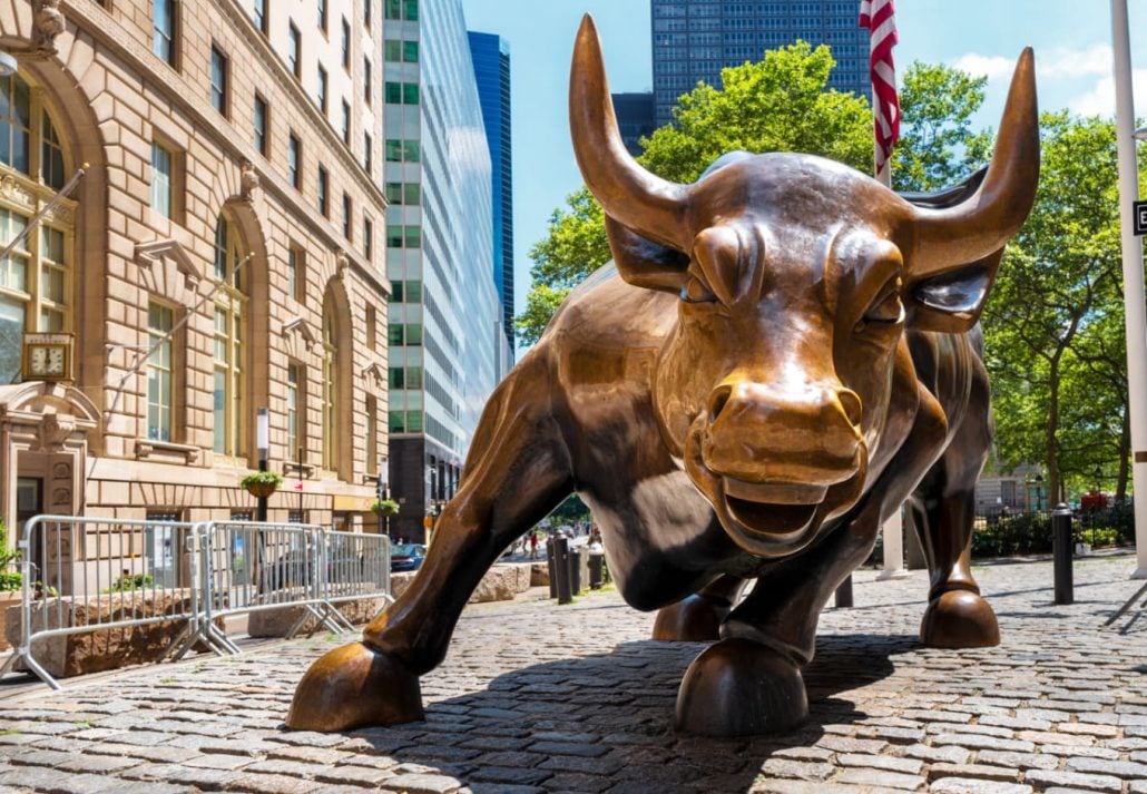 Charging Bull statue