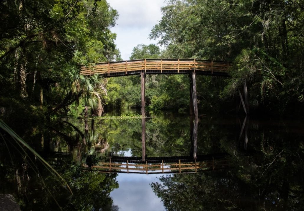 Hillsborough River State Park bridge