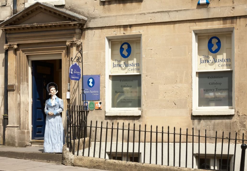 The Jane Austen Centre, in Bath, England.