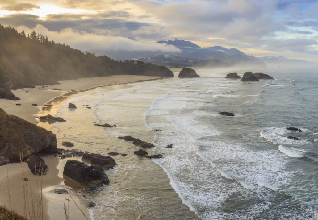 Ecola State Park, Cannon Beach, Oregon.
