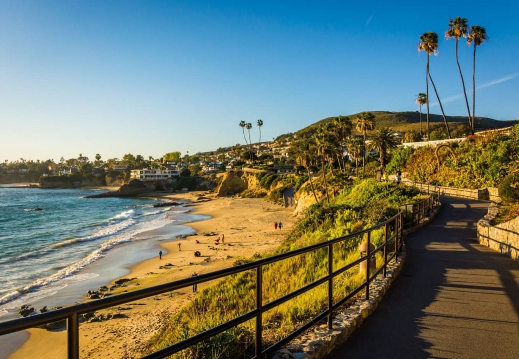 Heisler Park, in Laguna Beach, California.