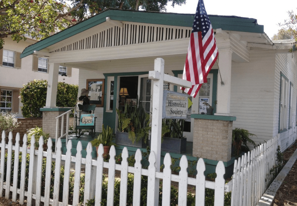 The Murphy Smith Historical Bungalow, in Laguna Beach, California.