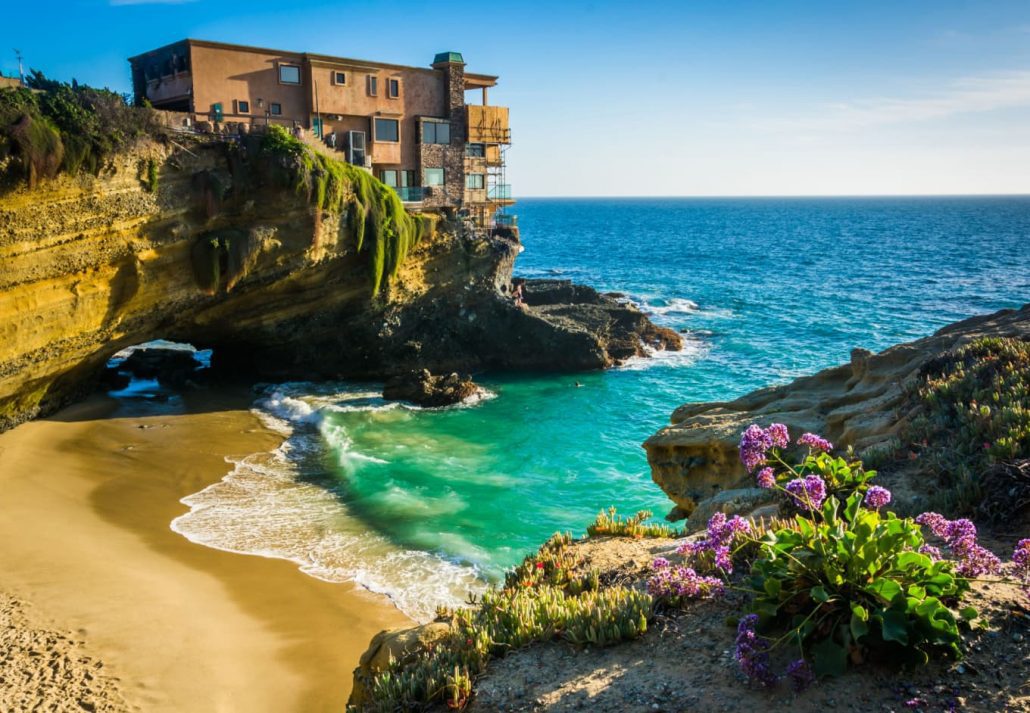 Table Rock Beach, in Laguna Beach, California.