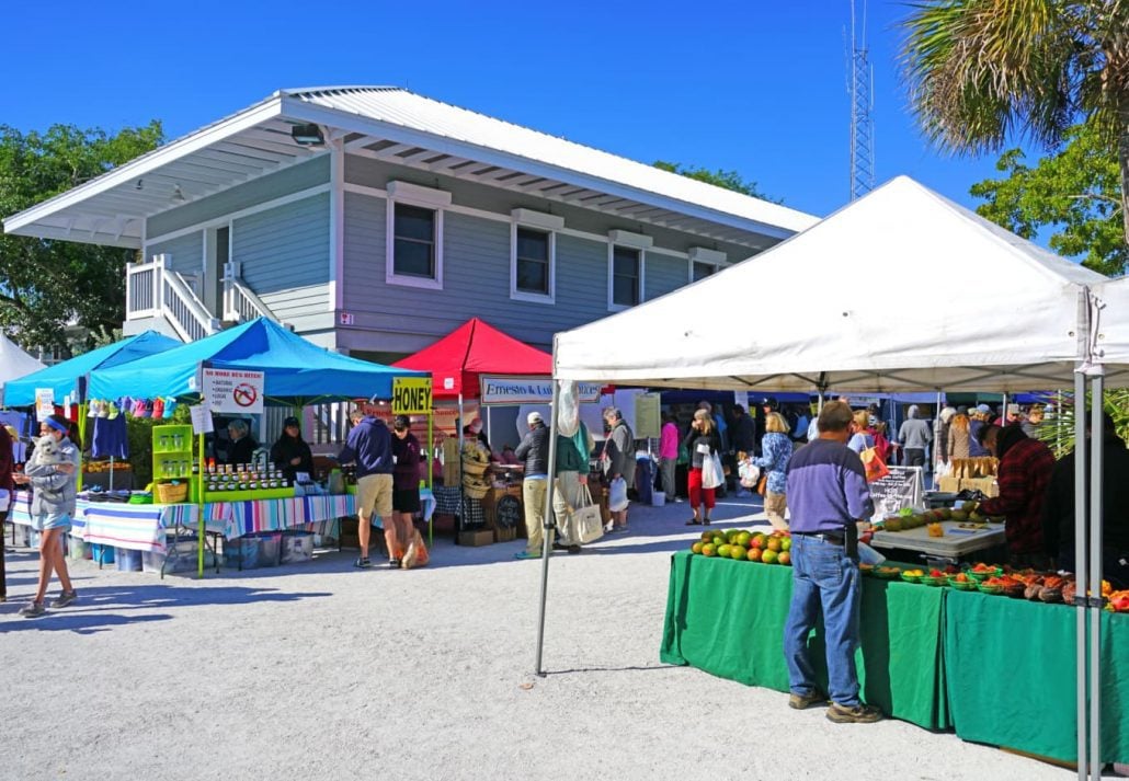 Sanibel Island Farmers Market, Sanibel Island.