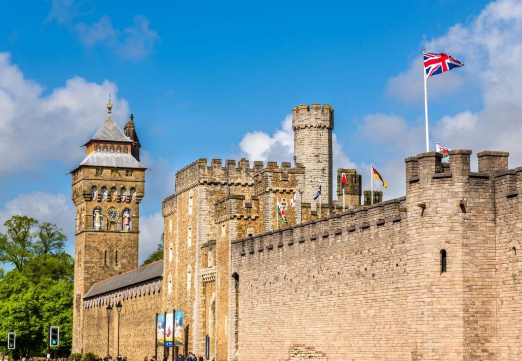 Entrance to Cardiff Castle
