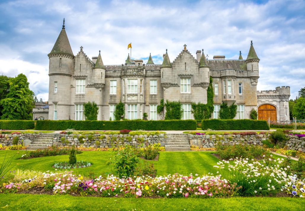 Balmoral Castle, in Scotland, UK.