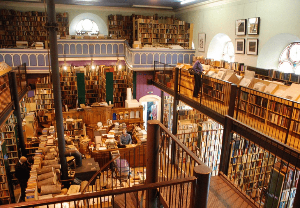  Leakey's Bookshop, in Inverness, Scotland.