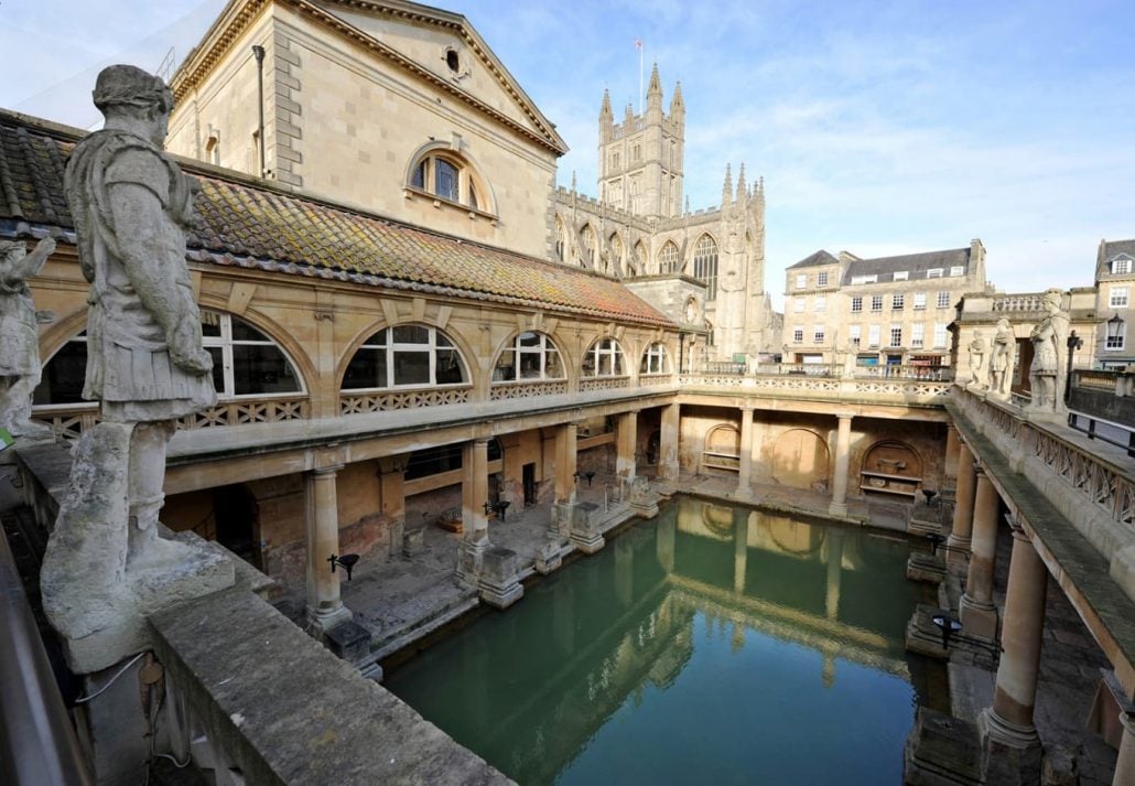 roman bath house bath