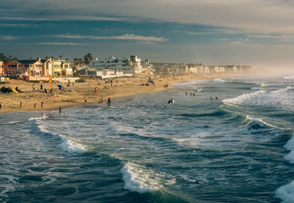 Imperial Beach City Beach, California.