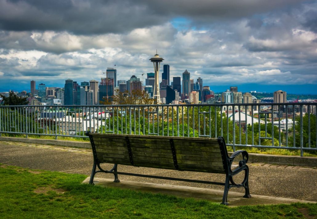 Kerry Park overlooking downtown Seattle