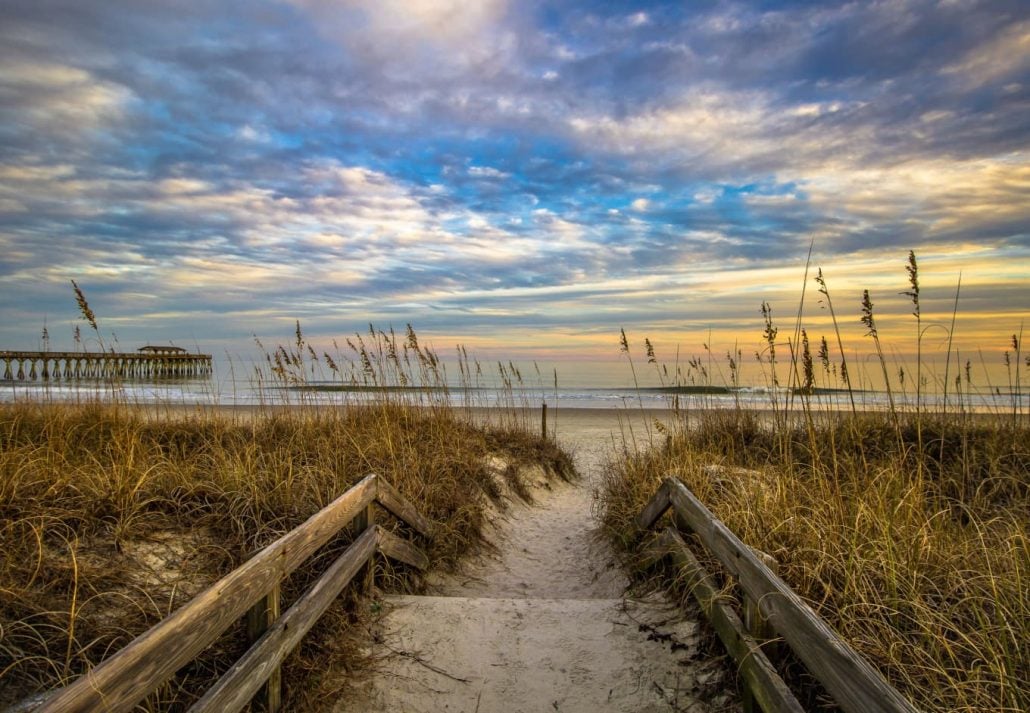 Myrtle Beach State Park, South Carolina, USA.