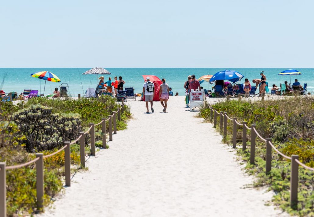 Bowman's Beach, Sanibel Island, Florida, USA.