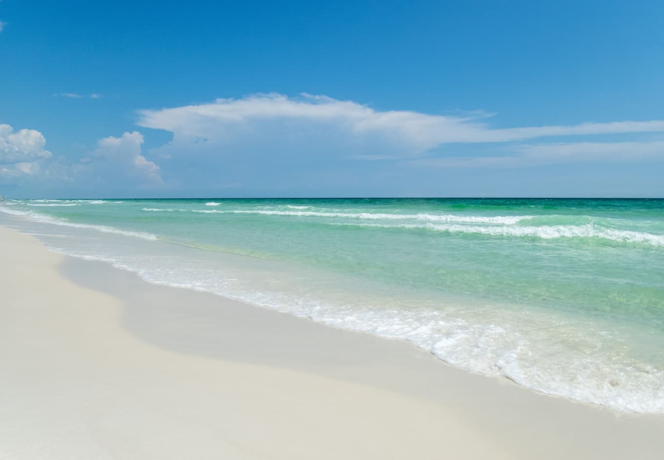 Crystal Clear Water Beach With Natural Spiral Notebook