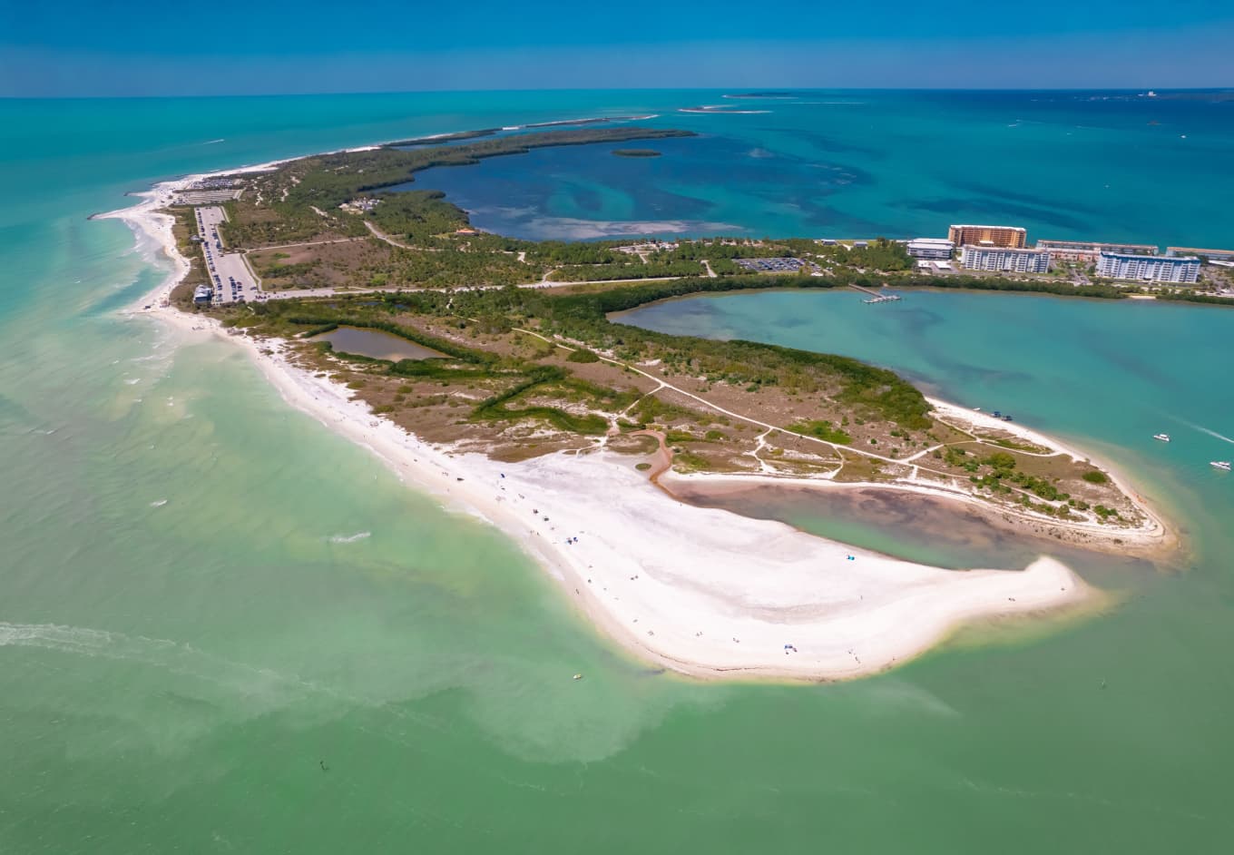 Which beach has the clearest water in Florida?