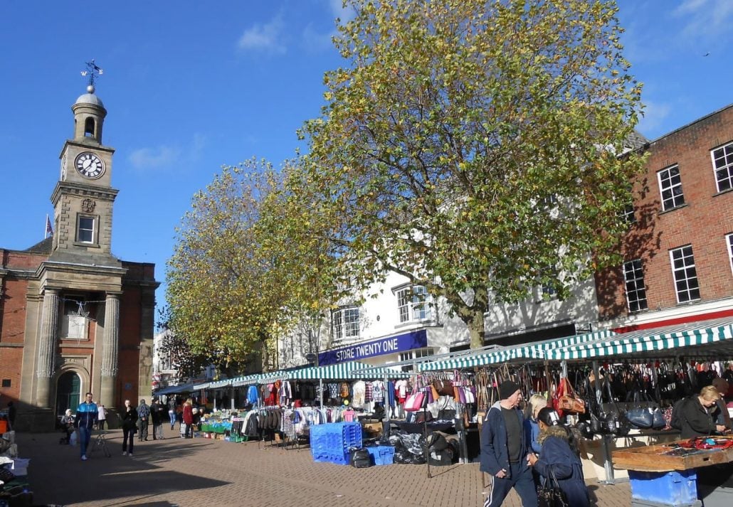 new castle under lyme town centre markets