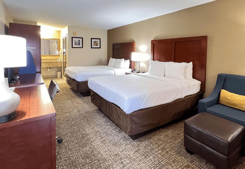 Suite of the Comfort Inn & Suites Sequoia/Kings Canyon, California, USA.