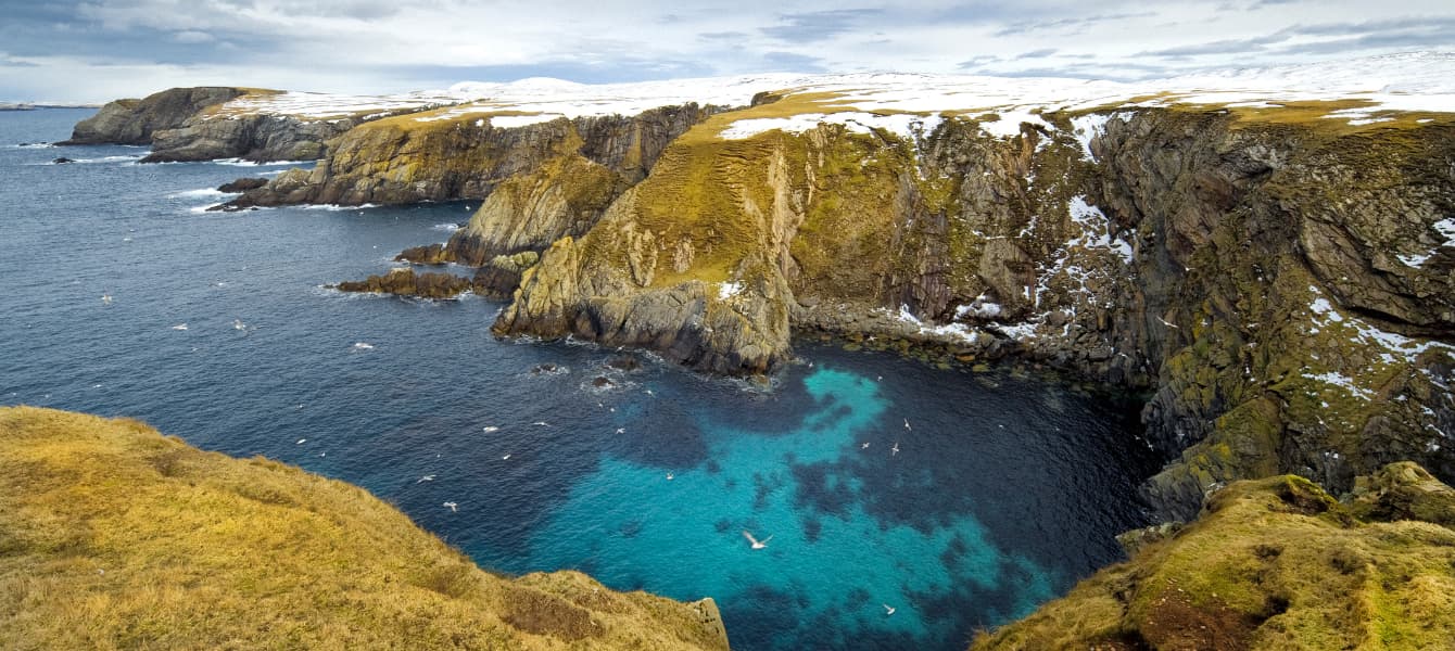 shetland islands coastline