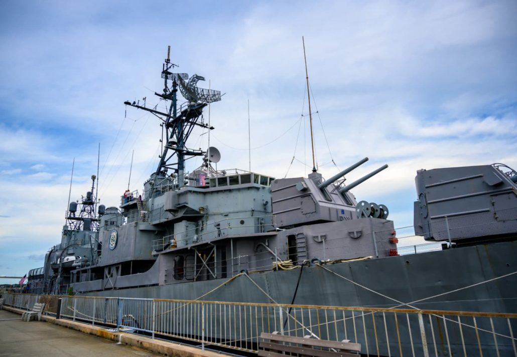 Patriots Point Naval & Maritime Museum, in Charleston, USA.