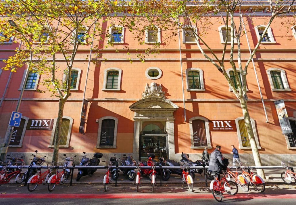 Museu de la Xocolata in Barcelona, Spain.