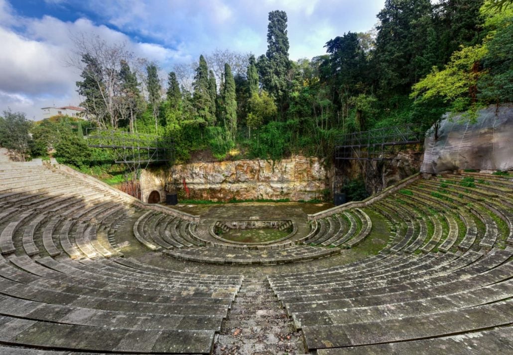 Teatre Grec in Barcelona, Spain.