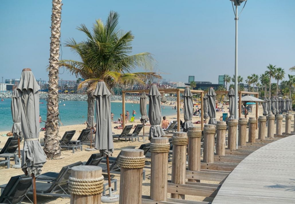 Best Beaches In Dubai - la mer dubai