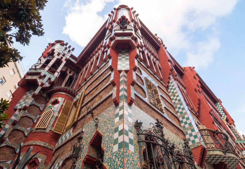 Casa Vicens, in Barcelona, Spain.