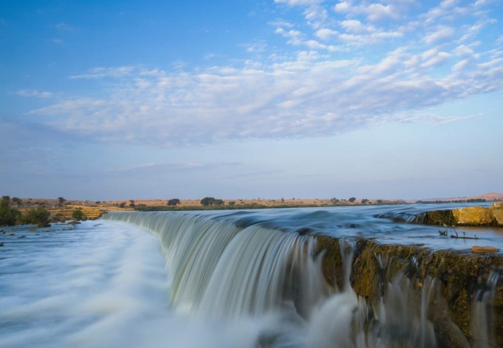 wadi hanifash waterfalls