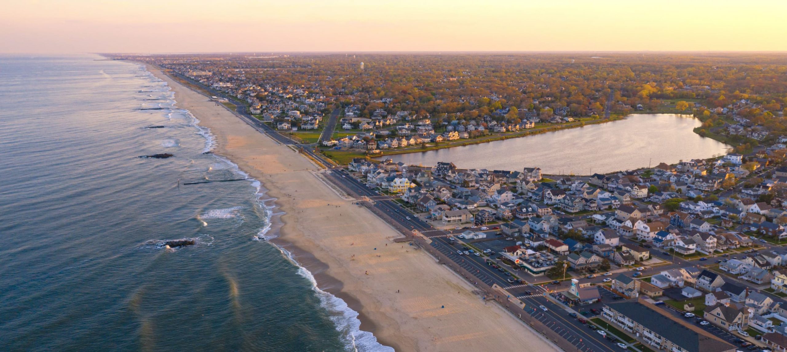 one of the beaches in New Jersey