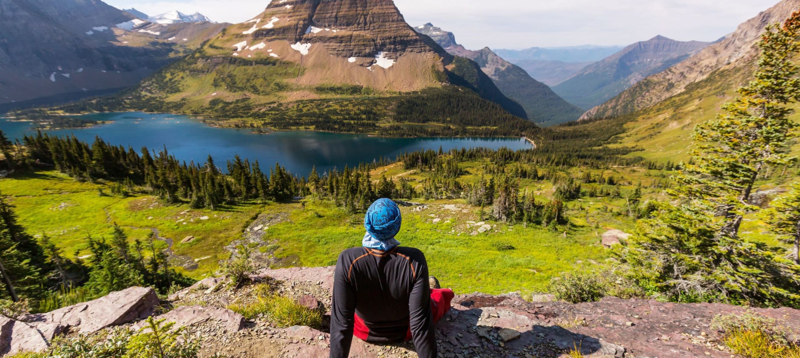 scenic view of Glacier National Park