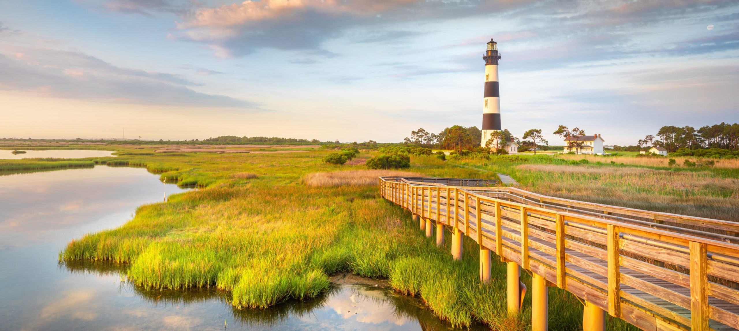 one of the lighthouses in the Outer Banks