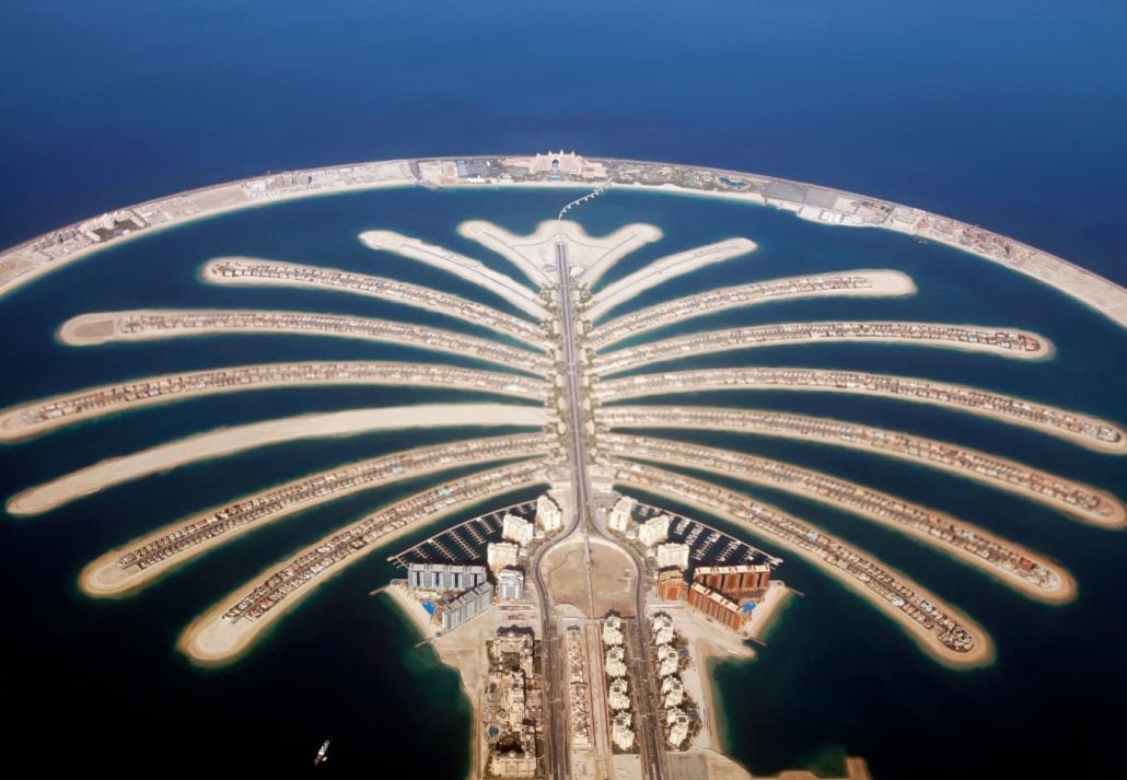 Attractions in Dubai - palm jumeirah