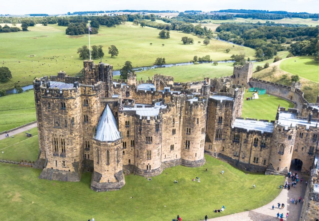 alnwick castle harry potter