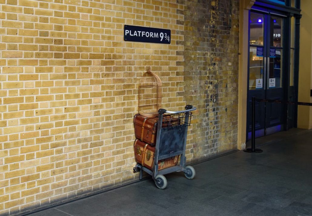 kings cross station harry potter london